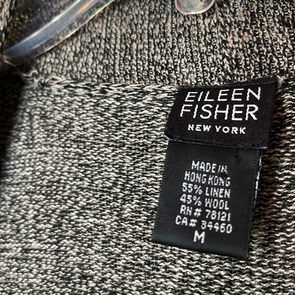Eileen Fisher Open Cardigan Sweater - Picture 4 of 8